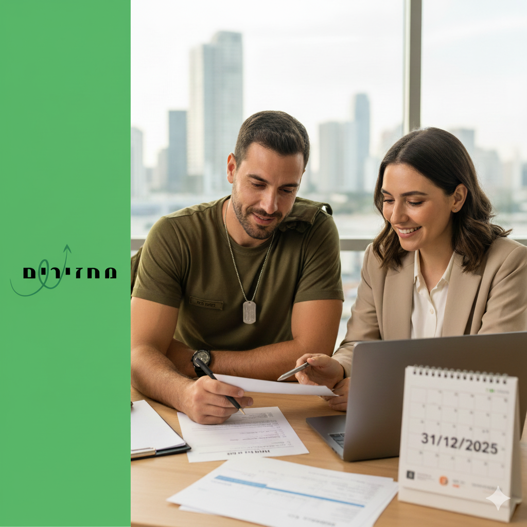 מדריך למשרתי מילואים, אנשי קבע וכוחות הביטחון – נקודות זיכוי והחזרי מס